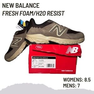 NEW Woman's Shoes New Balance Fresh Foam T510v6 H2O Resist 8.5